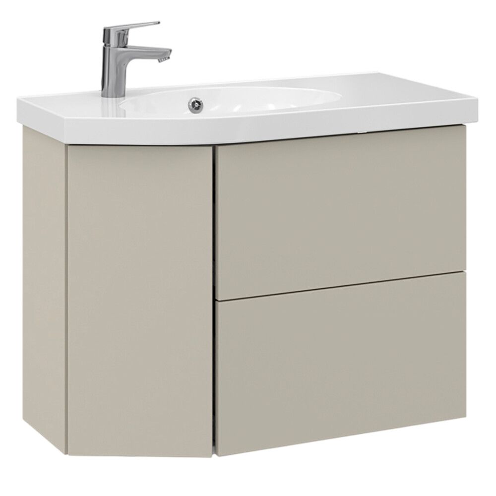 Allaskaappi Temal Mondo 2 ltk 1 ovi vasemmalla 82,5 cm