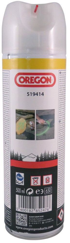 Merkkausspray Oregon keltainen 500 ml