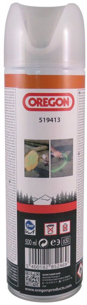 Merkkausspray Oregon oranssi 500 ml