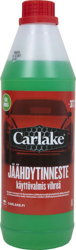Jäähdytinneste Carlake käyttövalmis vihreä -36°C 1 l