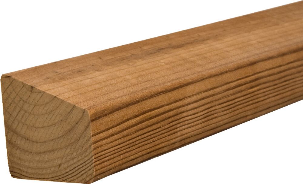 Vinorima Lunawood Lämpökäsitelty A 42 x 42/28 mm (per metri)