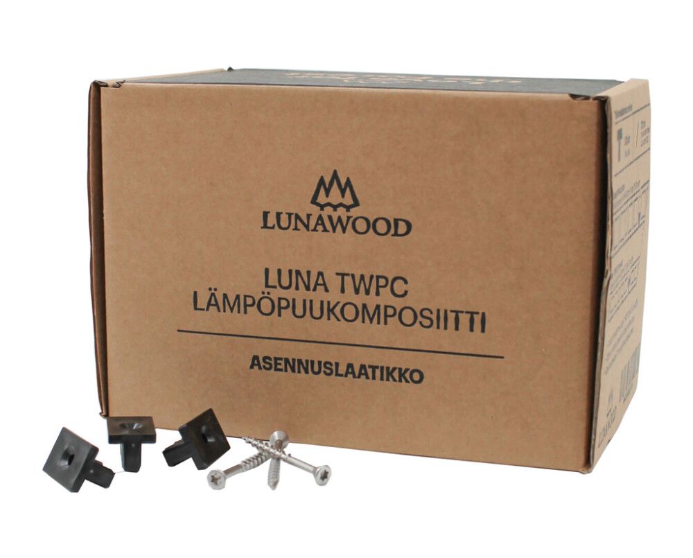 Asennuslaatikko Lunawood Lämpöpuukomposiitti TWPC