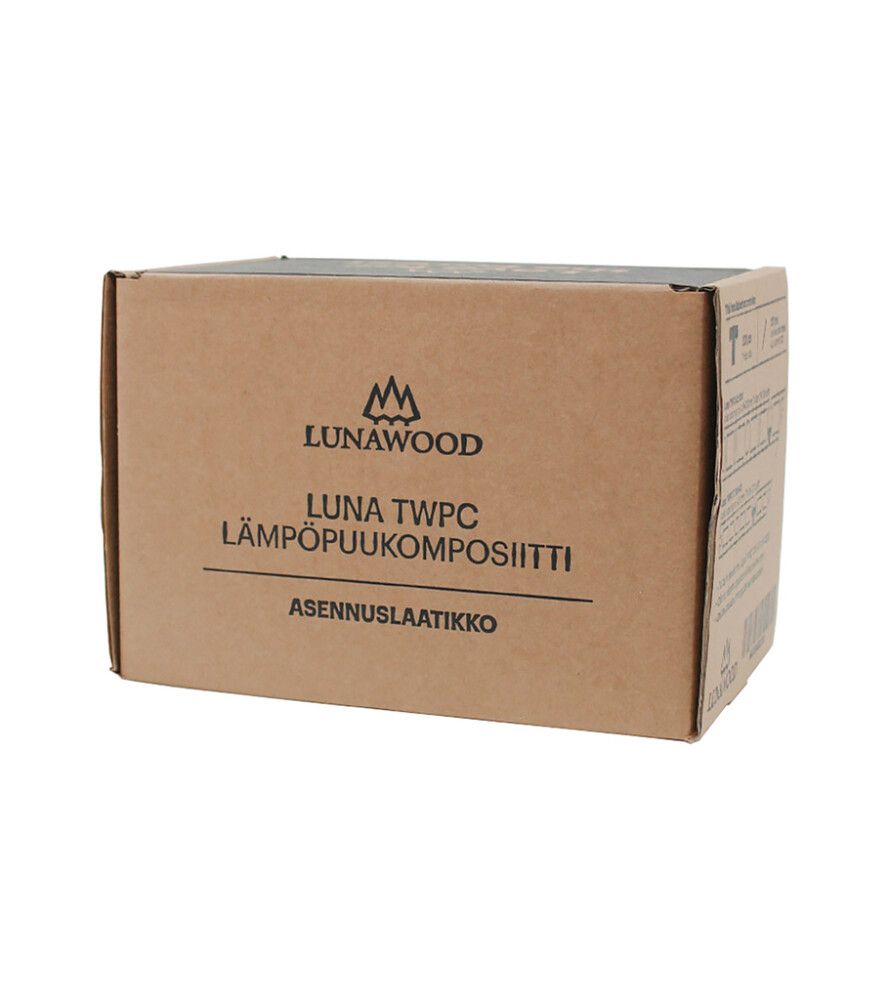 Asennuslaatikko Lunawood Lämpöpuukomposiitti TWPC