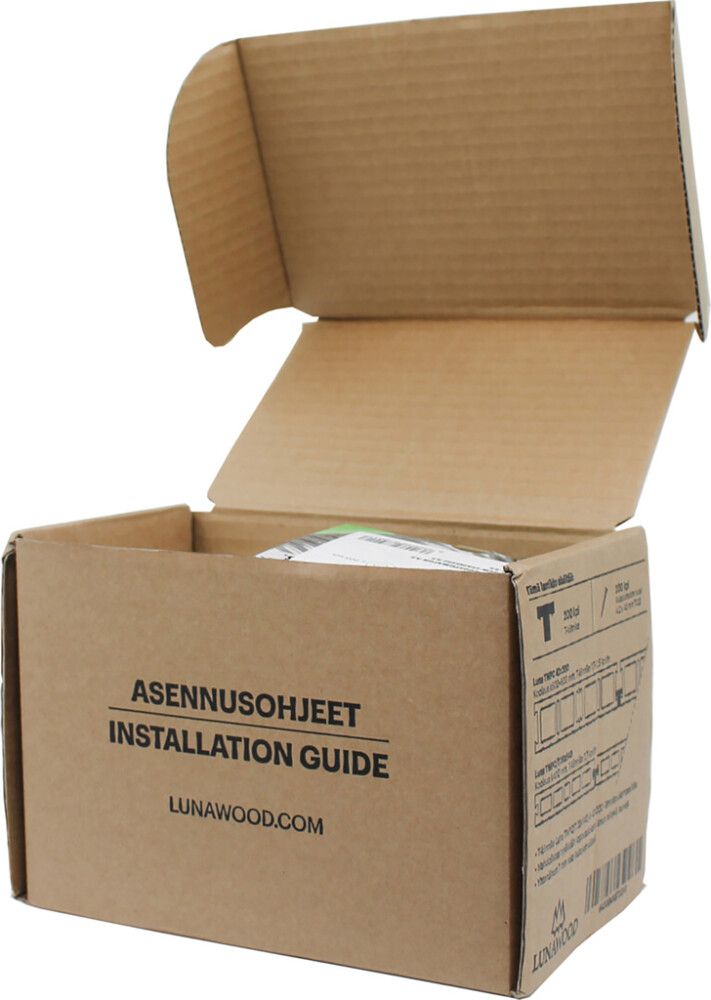 Asennuslaatikko Lunawood Lämpöpuukomposiitti TWPC