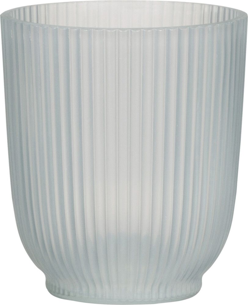 Orkidearuukku frosted 15 cm valkoinen