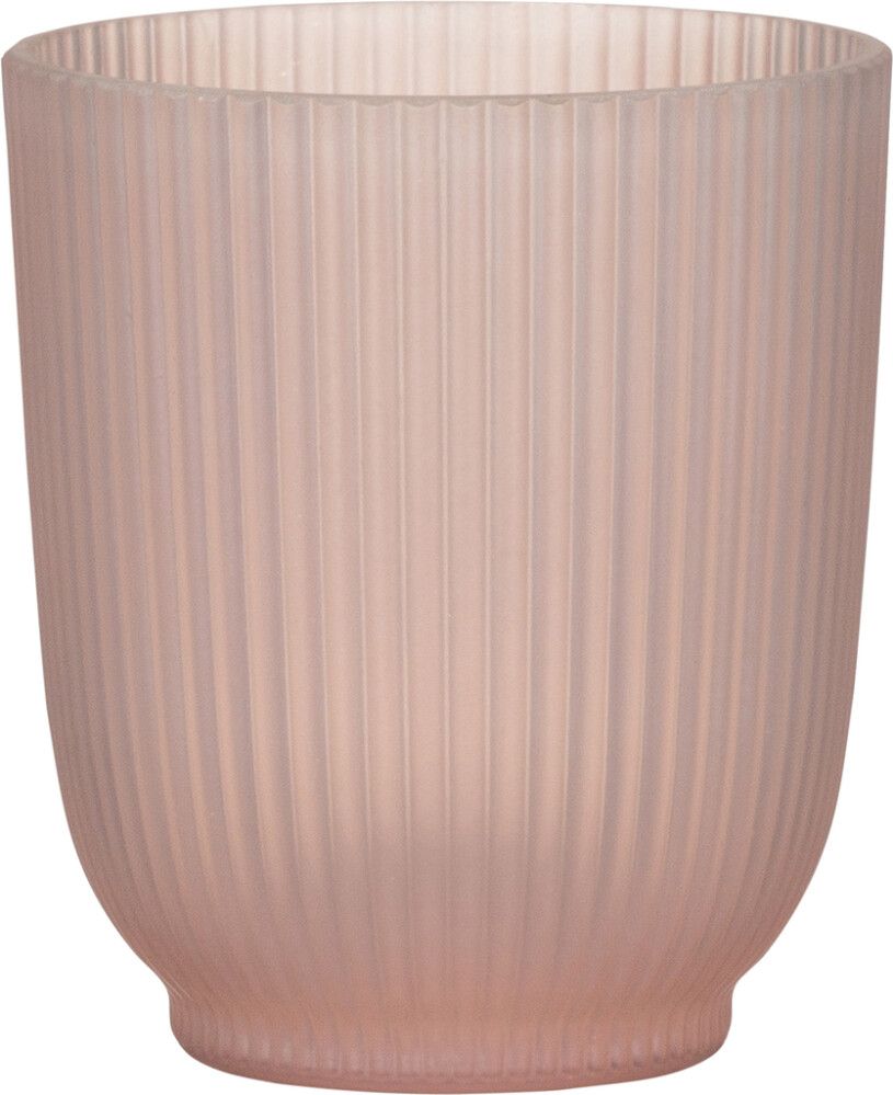 Orkidearuukku frosted 15 cm vaaleanpunainen