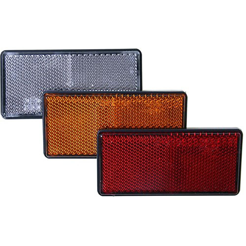 Tarraheijastin keltainen 100 x 45 mm