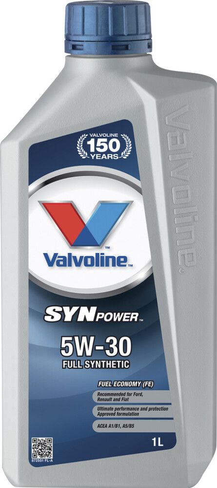 Moottoriöljy Valvoline Synpower FE 5W-30 1 l