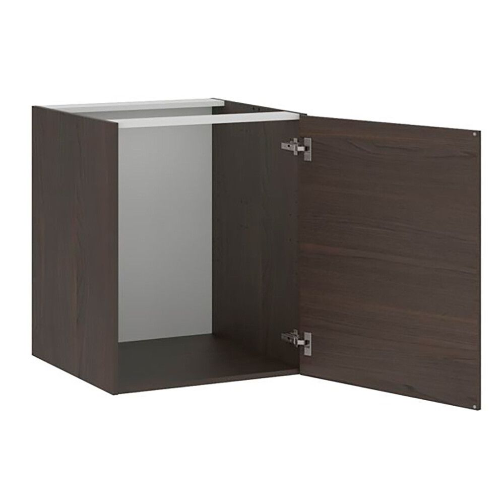 Alakaappi Temal ruskea saarni 1 ovi oikealla 45 x 43 x 72 cm