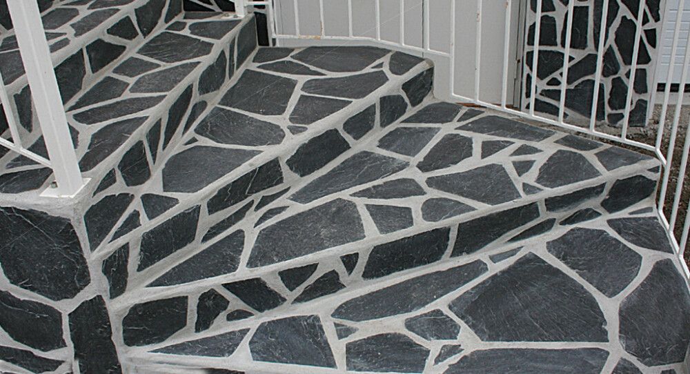 Liuskekivi Majakivi Välimeren tumma 1-2 cm