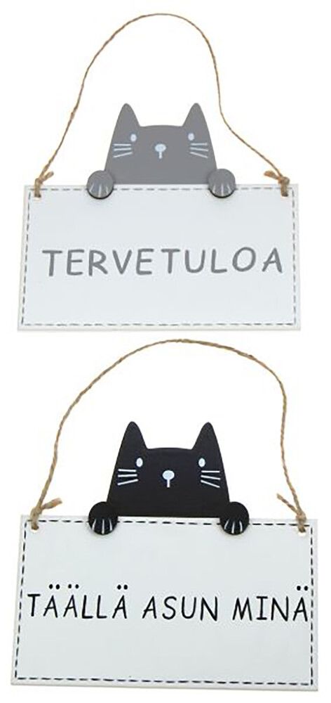 Kissakyltti Weiste lajitelma 15 x 13,5 cm