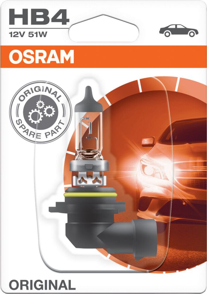 Polttimo Osram Original HB4 1 kpl