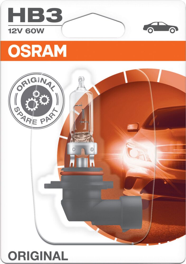Polttimo Osram Original HB3 1 kpl