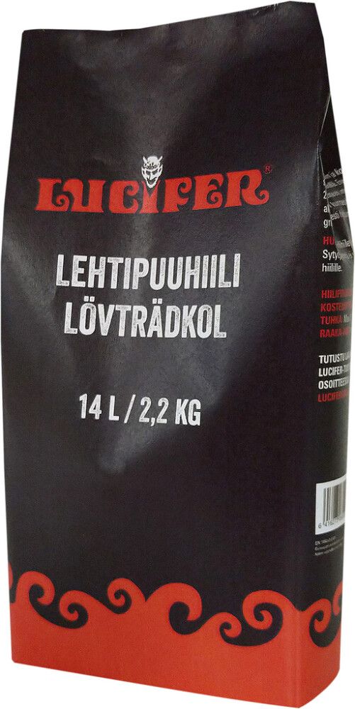 Lehtipuuhiili Lucifer 14 l