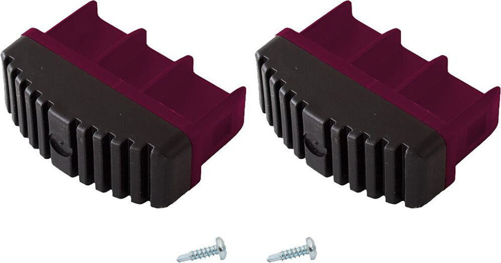 Jalkatulppapari Krause Corda 77 x 25 mm