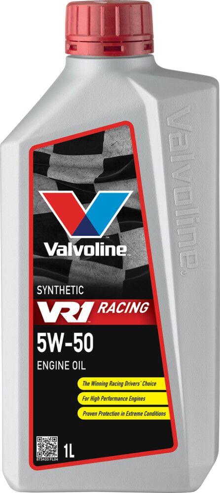 Moottoriöljy Valvoline VR1 Racing 5W-50 1 l