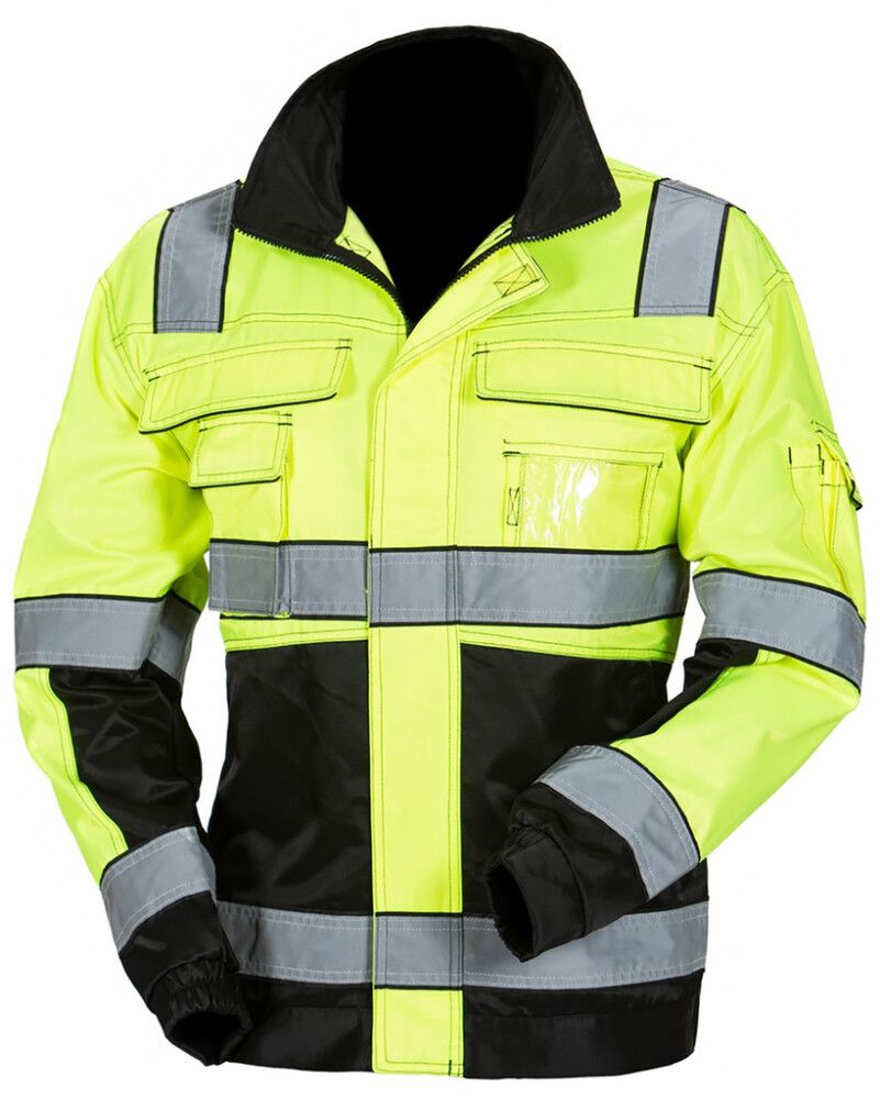 Työtakki LB Lk.2 kelta/musta 4140