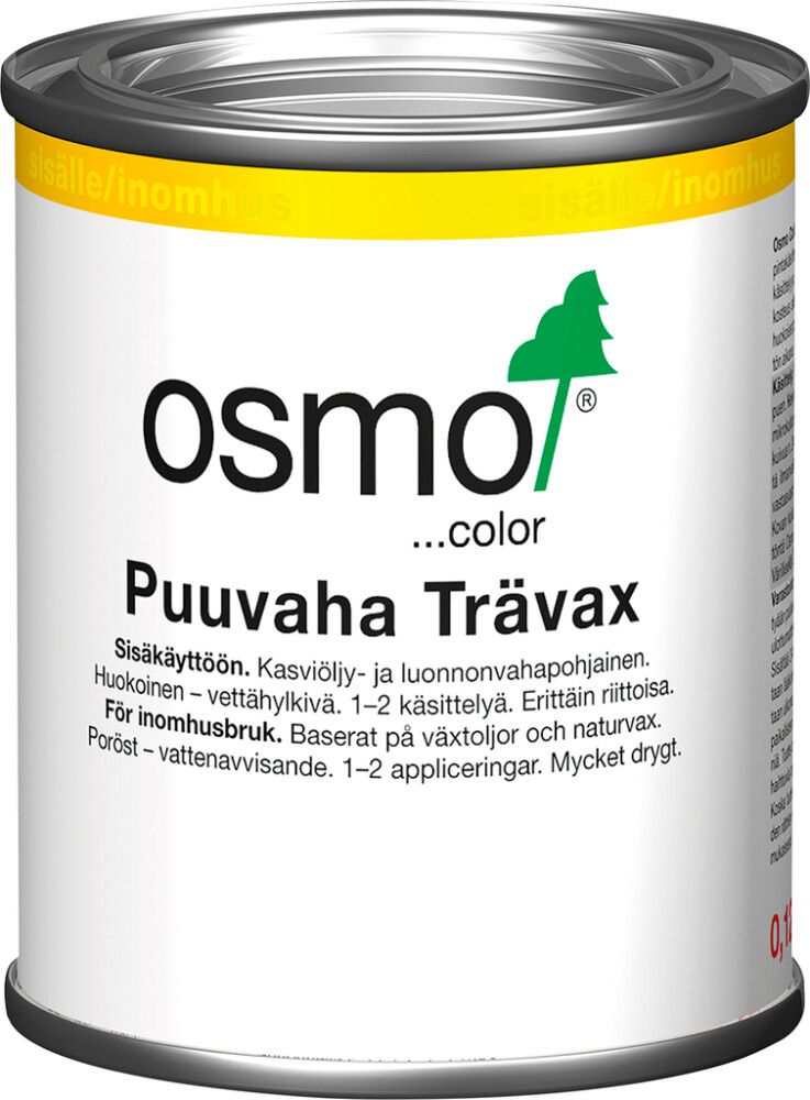 Puuvaha Osmo Color 3166 Pähkinäpuu 0,125 l