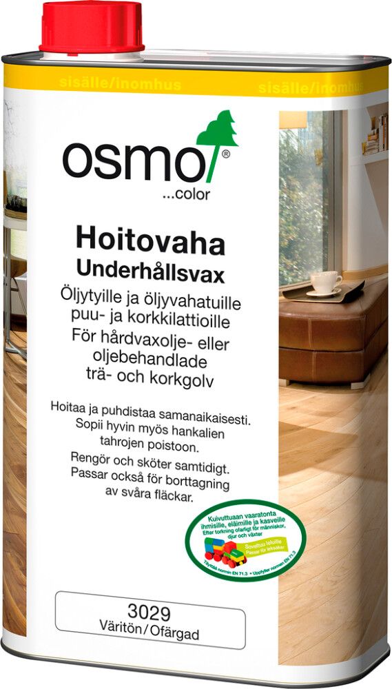 Hoitovaha Osmocolor 1 l Väritön