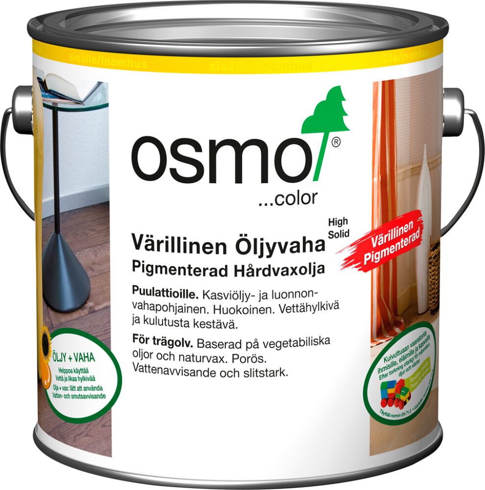 Värillinen Öljyvaha Osmocolor 3072 Punatammi