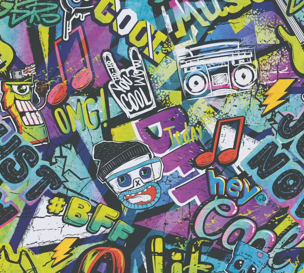 Kuitutapetti A.S. Creation Lilly & Luis Cool 77142-1