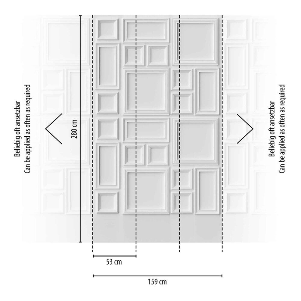 Kuitutapetti A.S. Creation Digiprint Panels 39821-1