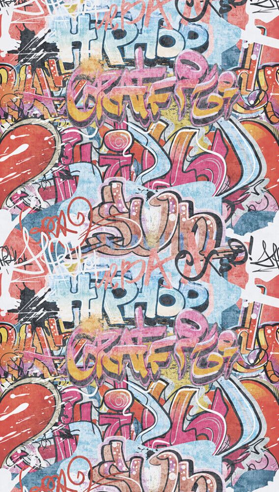 Kuitutapetti A.S. Creation Digiprint Tags 77063-1