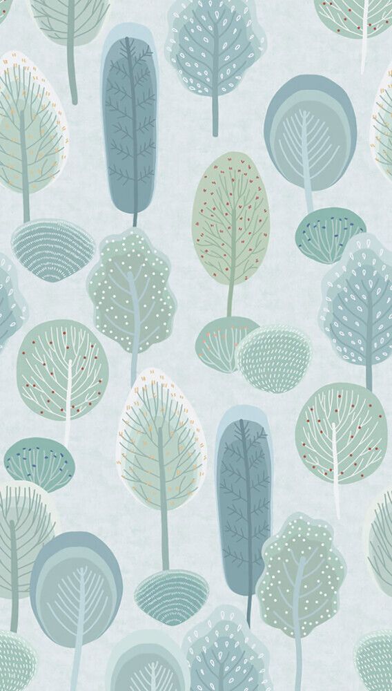 Kuitutapetti A.S. Creation Digiprint Green Trees 77071-1