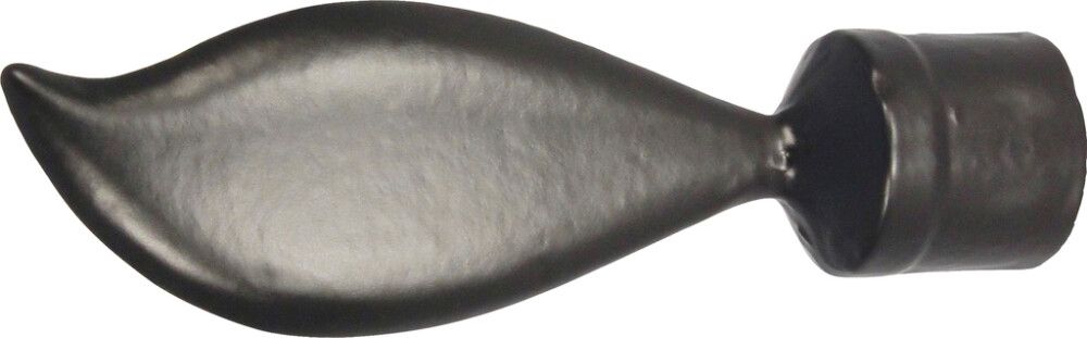 Päätykappale 20 mm Flame Musta