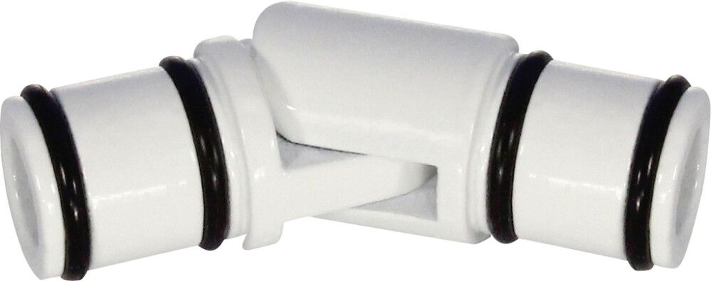 Kulmaliitos Nivelellä Expo Ambiente 20 mm Valkoinen