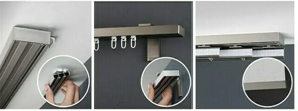 Verhokiskosetti Smart 3-Ura 260 cm Teräs