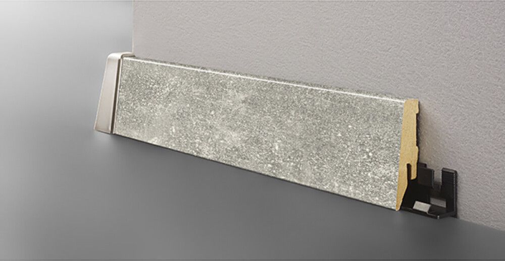 Jalkalista Logoclic K58 C Luzzi MDF 18 x 58 x 2600 mm