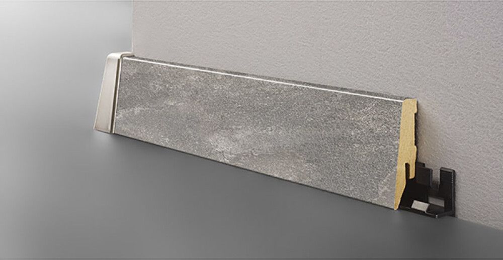 Jalkalista Logoclic K58 C Lucienda MDF 18 x 58 x 2600 mm