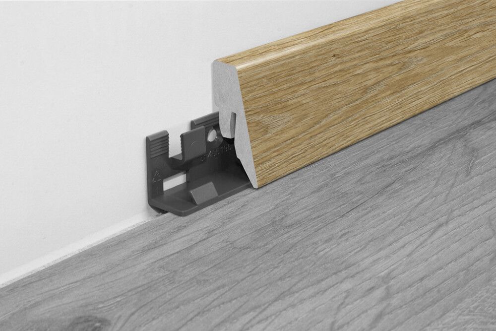 Jalkalista Logoclic K40 C Tammi Bondy MDF 19 x 40 x 2600 mm