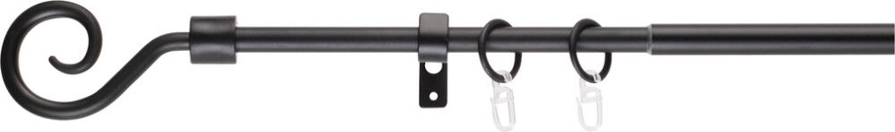 Verhotankosetti Expo Ambiente 130-240 cm Musta