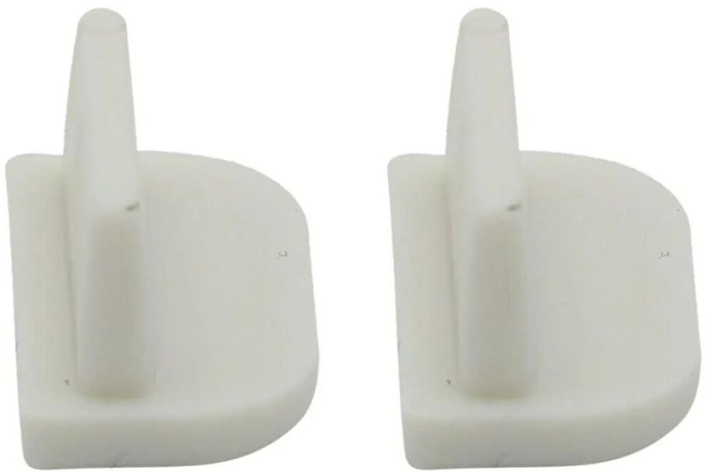 Päätykappale Expo Ambiente valkoinen 13 mm 2 kpl