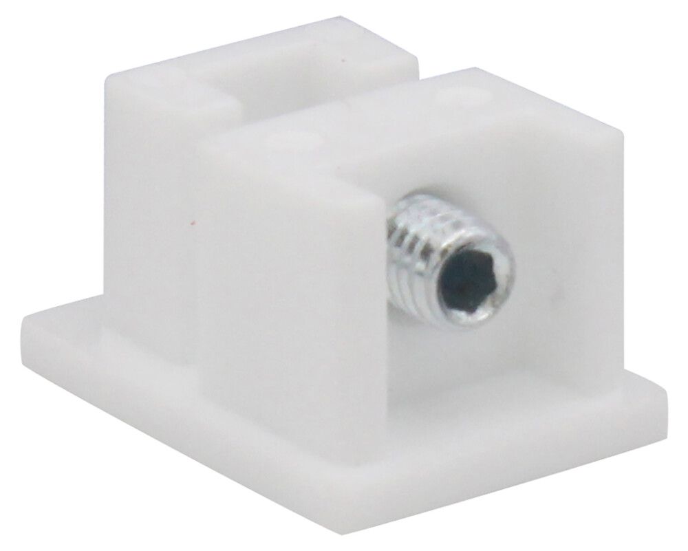 Päätykappale Smart 1-Ura 2 kpl Valkoinen