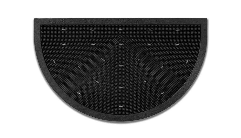 Kynnysmatto Astra Border Pin musta 45 x 75 cm