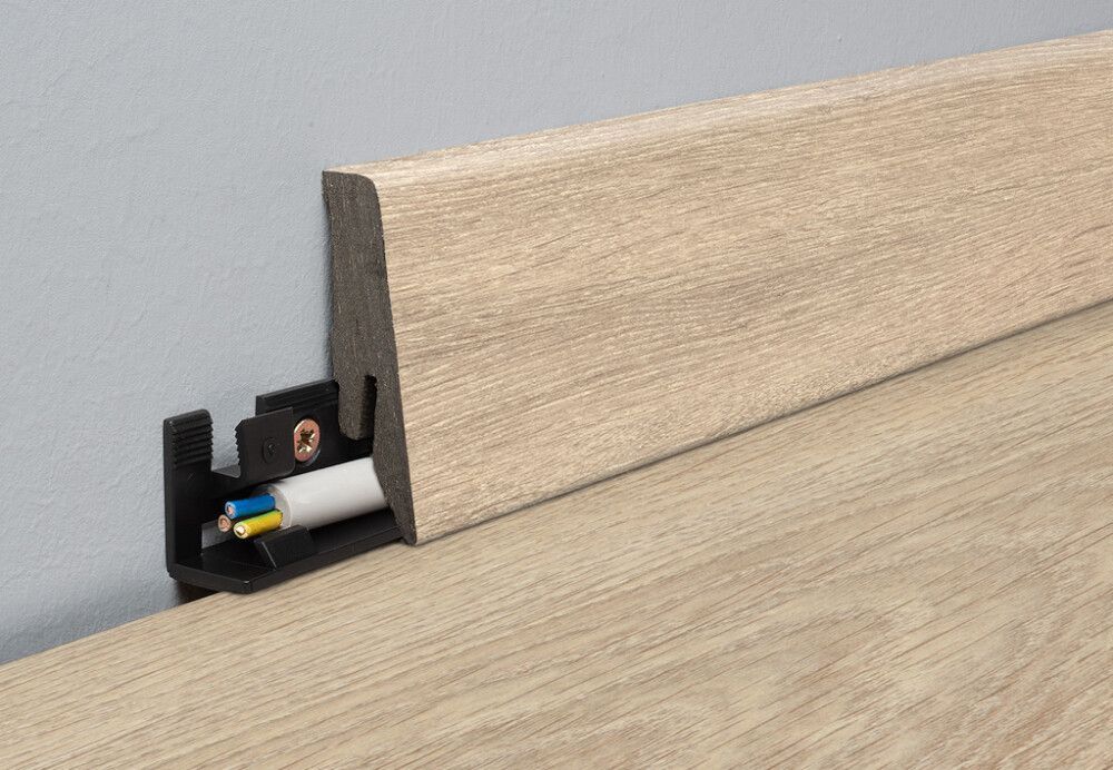 Jalkalista Logoclic Aquaprotect K58 C Eurus 18 x 58 x 2600 mm