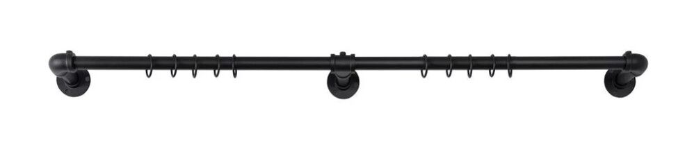 Verhotankosetti Expo Ambiente Industrial Look musta 160-280 cm