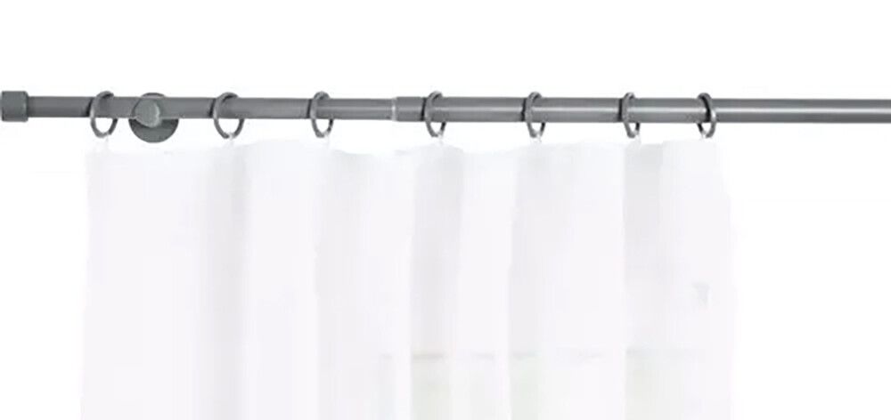 Verhotankosetti Expo Ambiente tummanharmaa 160-280 cm