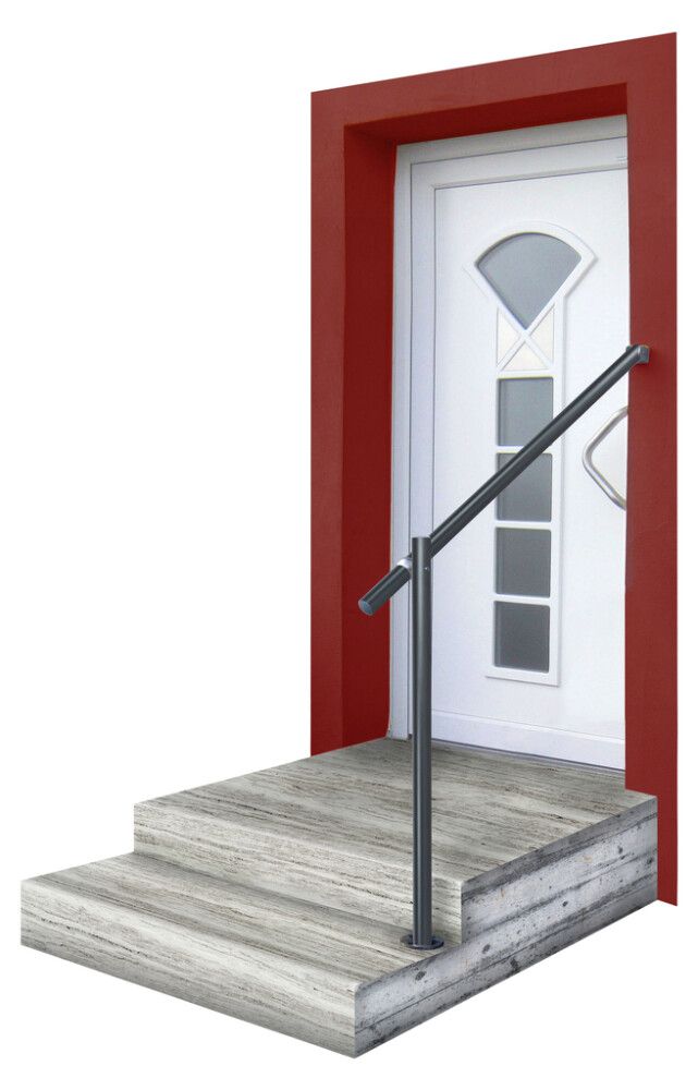 Porraskaidesarja Treba GA5 antrasiitti alumiini päältä asennus 1150 mm