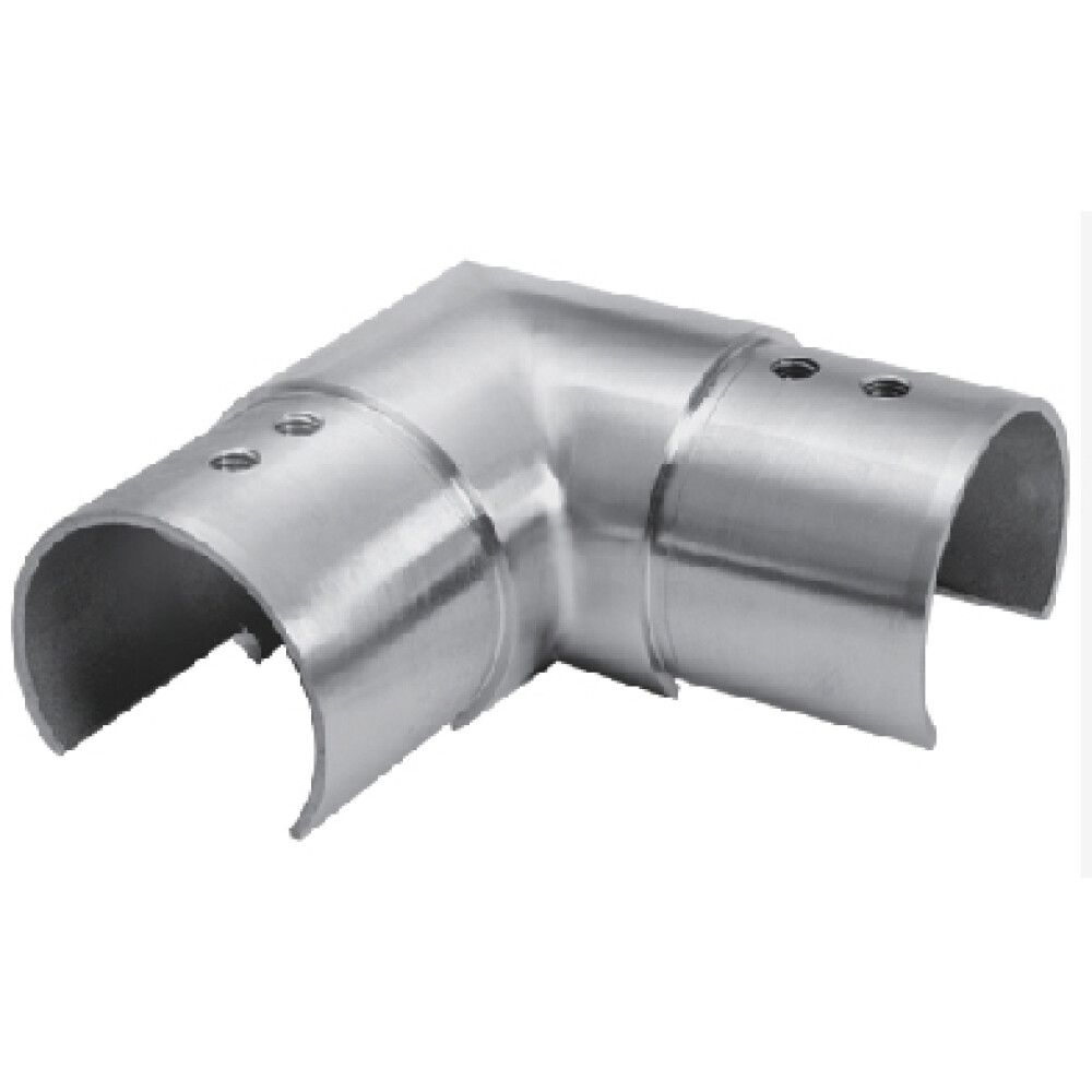 Jatkoliitos Treba ClipRail 90° kulma ø42 mm