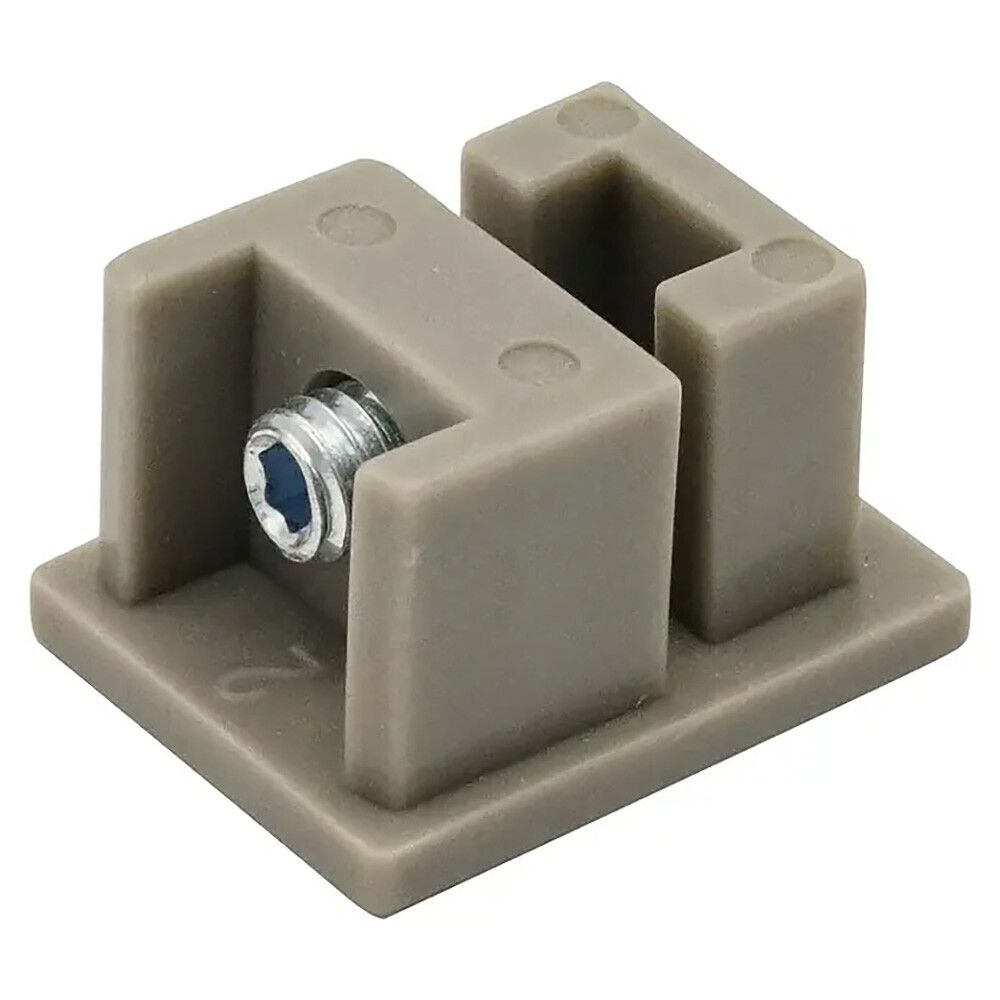 Päätykappale Expo Ambiente Smart 1-ura teräs 2 kpl