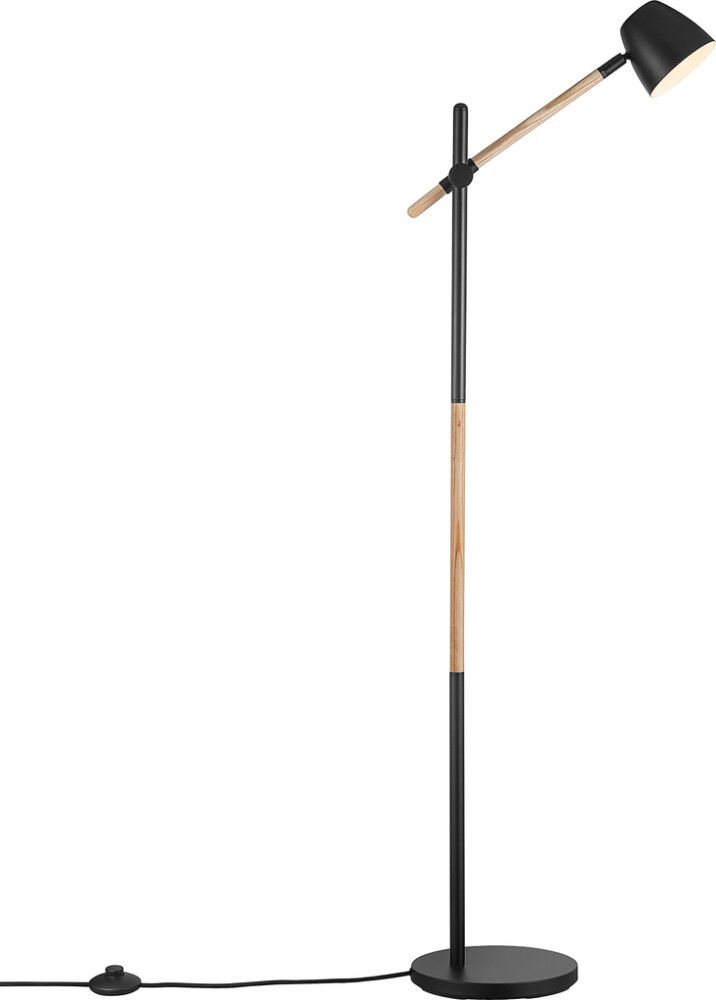 Lattiavalaisin Nordlux Theo Musta