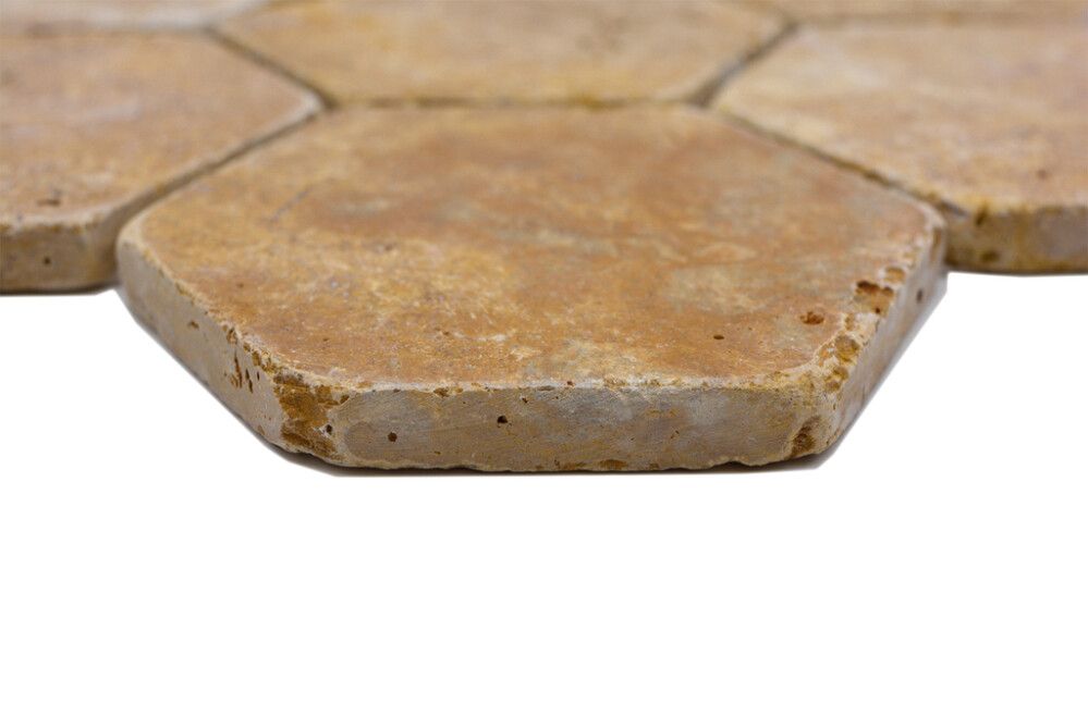 Mosaiikkilaatta Hexagon XNT HX151 Kulta 19,9 x 26,2 cm