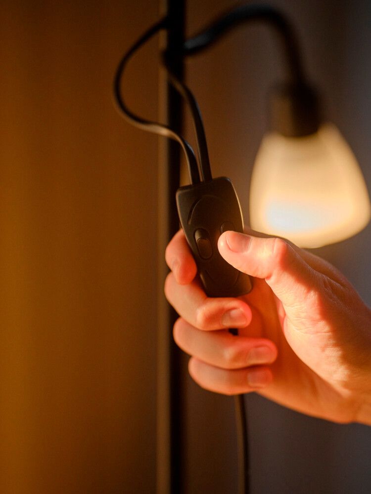 Lattiavalaisin Nordlux Lauria musta 178 cm