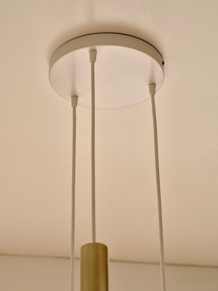 Kattokupu Nordlux Luana 3-os Ø 22 cm Valkoinen