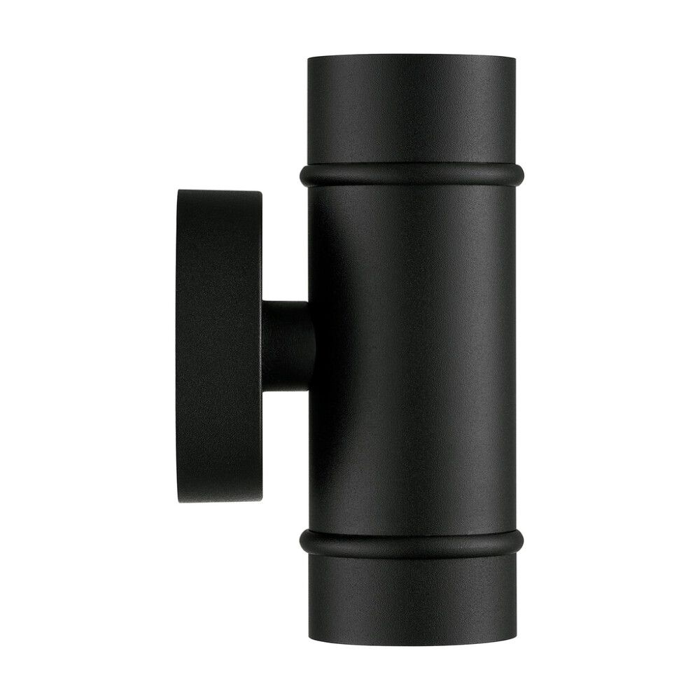 Ulkoseinävalaisin Nordlux Artilus musta Ø 6,5 x 16,7 cm