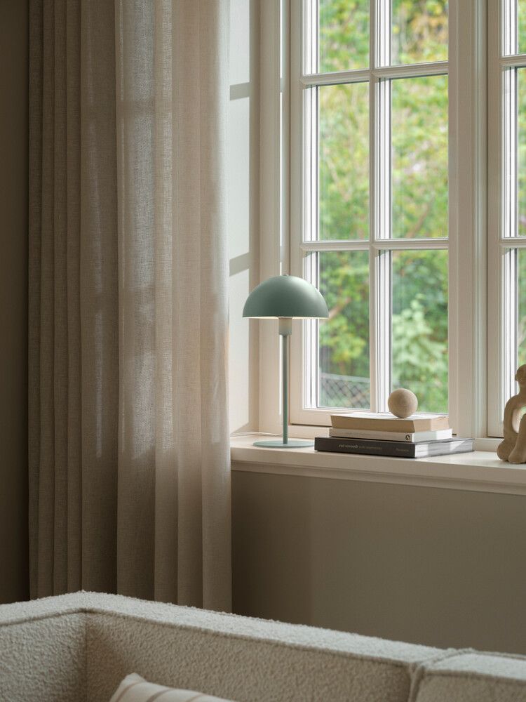 Pöytävalaisin Nordlux Ellen vihreä 20 x 40 cm